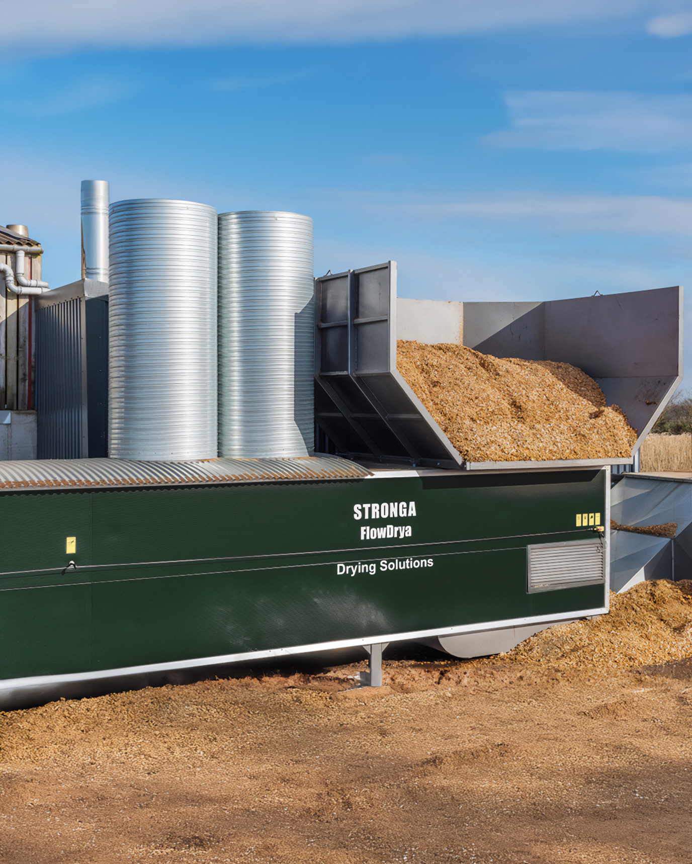 FlowDrya industrial dryer installation